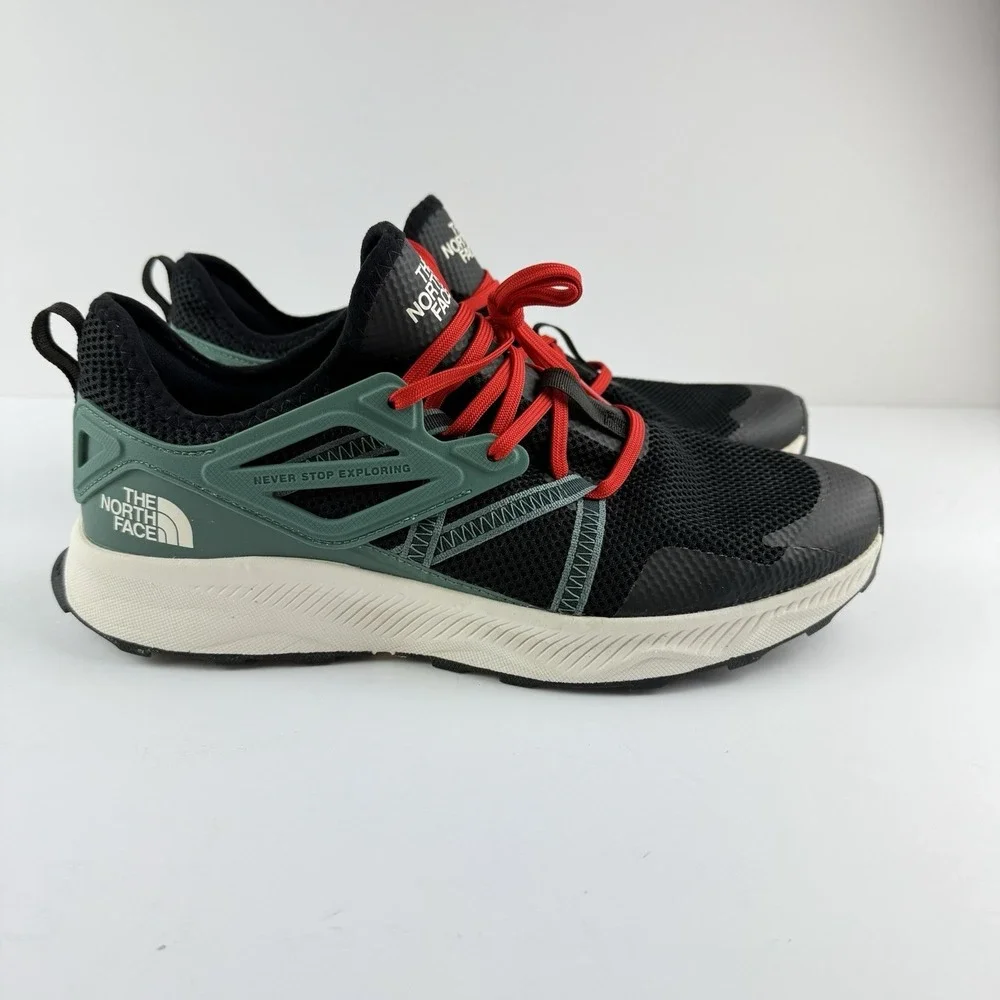 THE NORTH FACE Oxeye Tech Trail Running Shoes Men's Size 10.5 High‎ Rise Grey